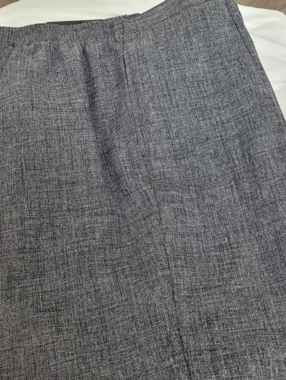 Alfred Dunner NWT Charcoal Classic Fit Short Proportioned Slacks - Picture 8 of 9